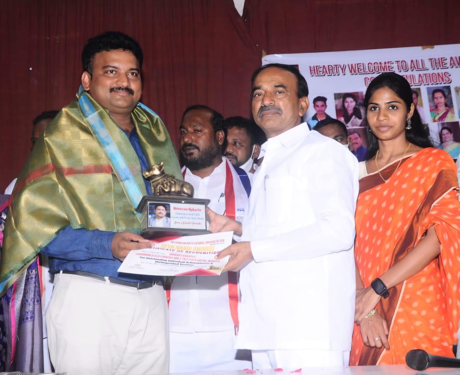 With Eatala Rajendar Garu