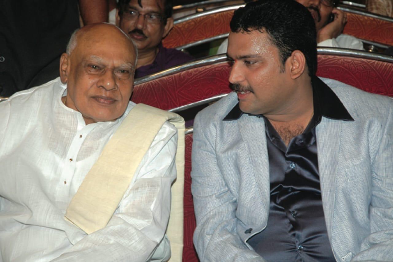 With Konijeti Rosaiah Garu