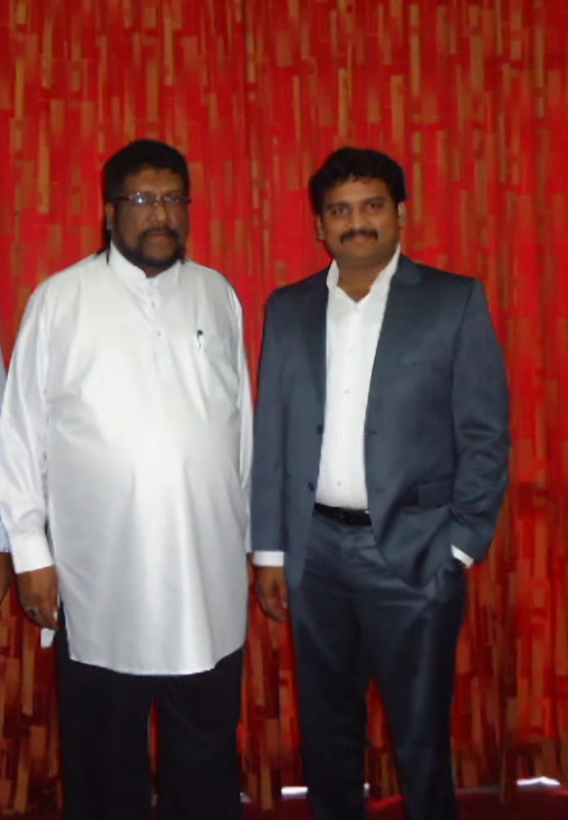 With Srilankan Infrastructure Minister Garu